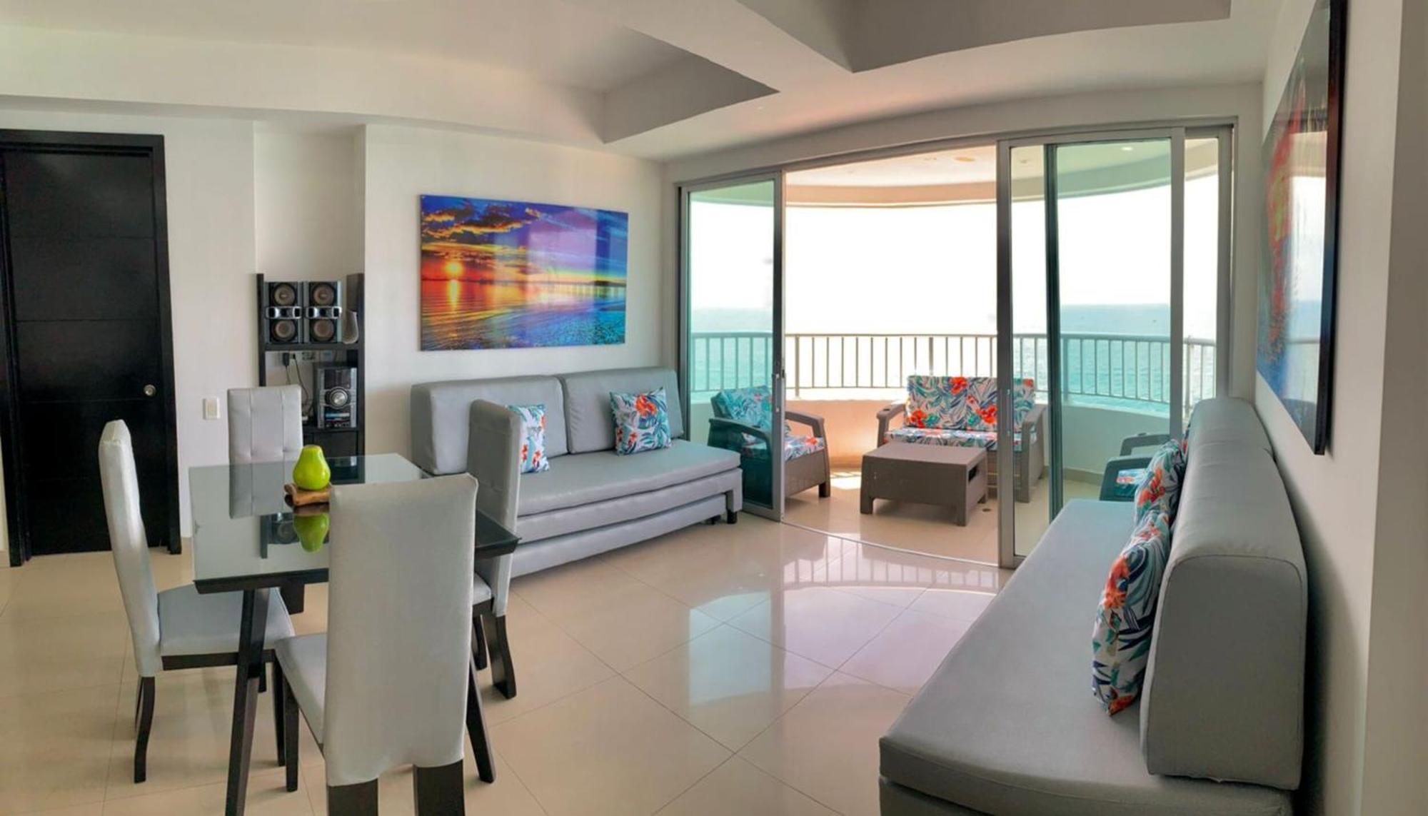 Apartamentos Palmetto - Frente Al Mar Cartagena Kültér fotó