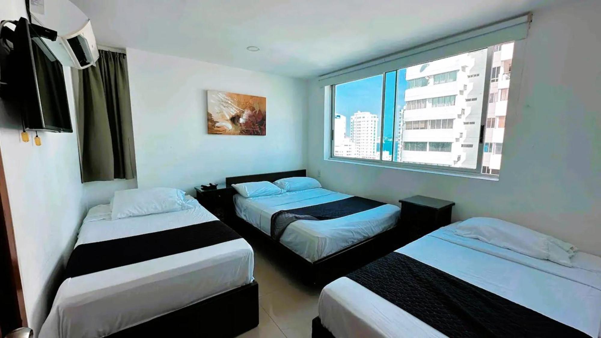 Apartamentos Palmetto - Frente Al Mar Cartagena Szoba fotó