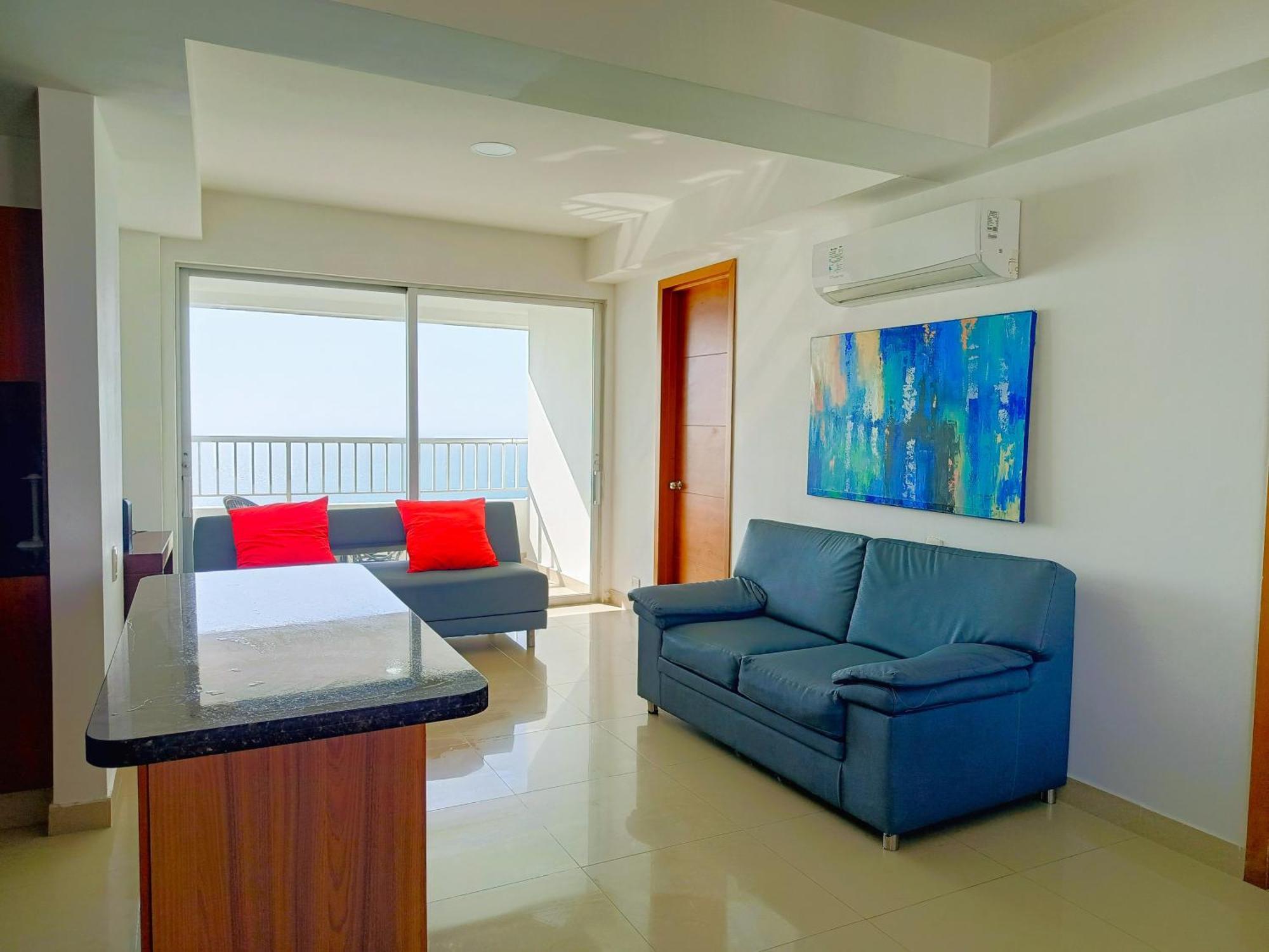 Apartamentos Palmetto - Frente Al Mar Cartagena Szoba fotó