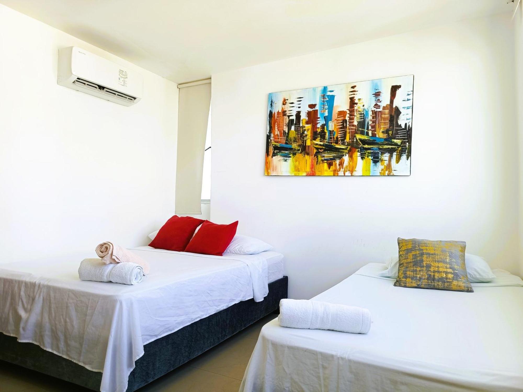 Apartamentos Palmetto - Frente Al Mar Cartagena Szoba fotó