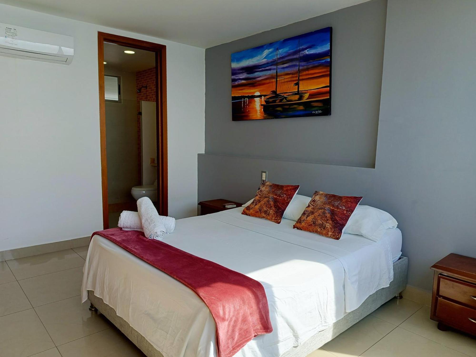Apartamentos Palmetto - Frente Al Mar Cartagena Szoba fotó