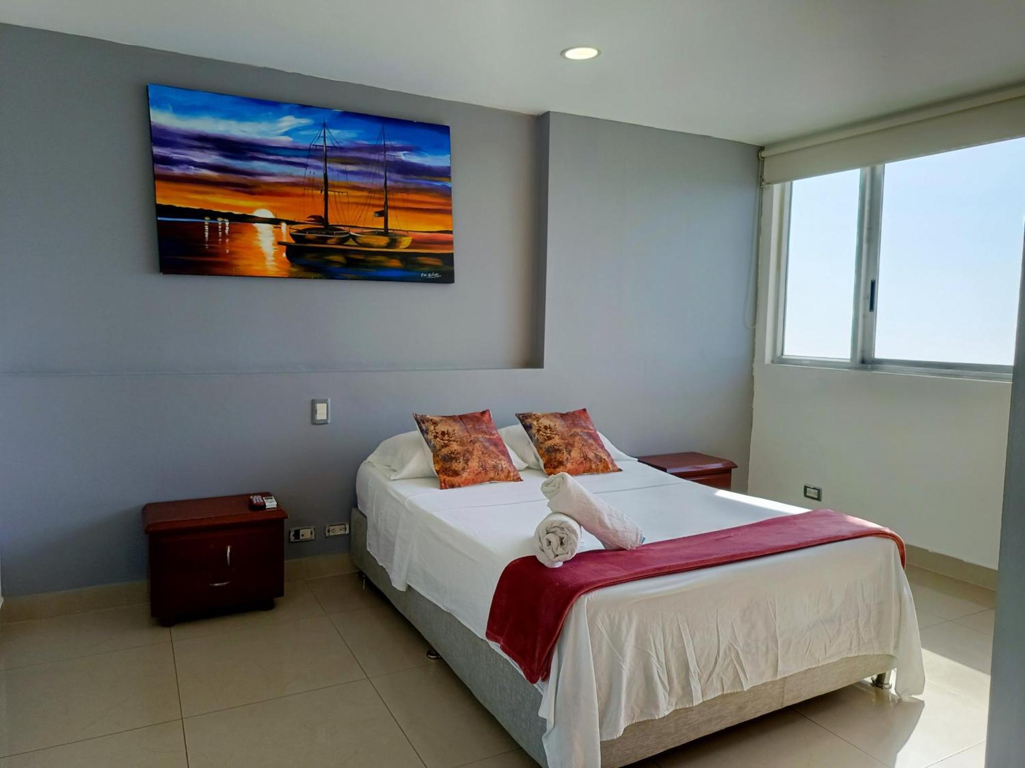 Apartamentos Palmetto - Frente Al Mar Cartagena Szoba fotó